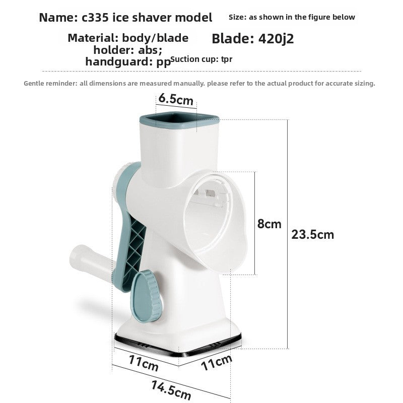 Manual Vegetable Slicer Shredder Grater
